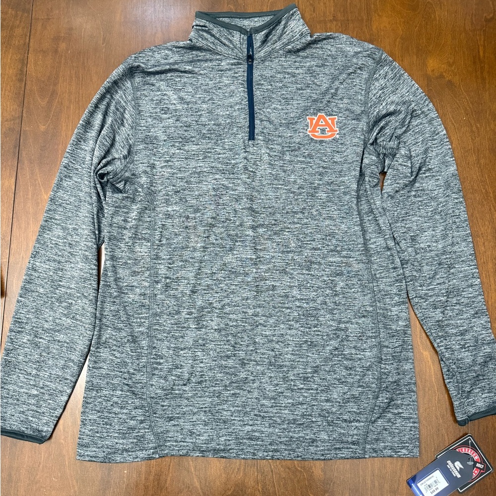 Auburn Colosseum 1/4 Zip Up Men's Top Size Small NWT